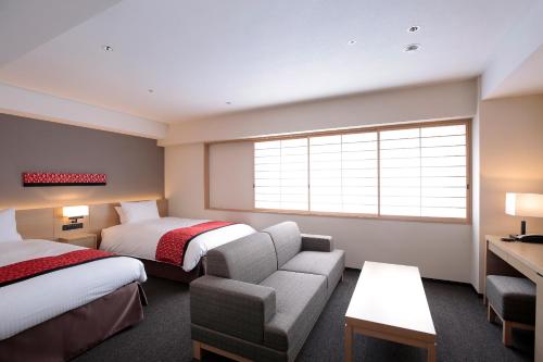 Deluxe Twin Room with Free access to Lounge - Non-Smoking room in Hotel Intergate Kyoto Shijo Shinmachi