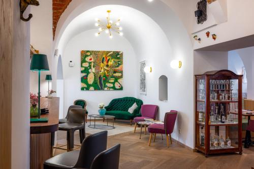 Restaurant, Boutiquehotel Zum Goldenen Hirschen in Gmunden