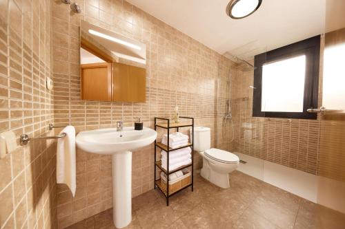 douche, Apartamento Escalona Ordesa in Escalona
