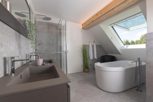 One-Bedroom Apartment with Balcony and Mountain View