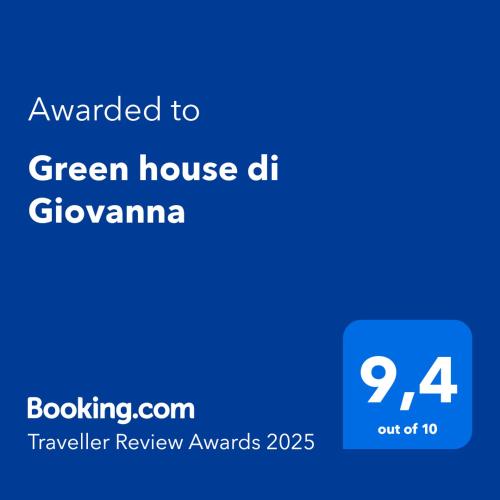  Green house di Giovanna in Casa Boulogne