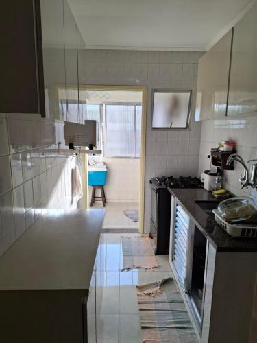 グアルジャ Apartamento Praia Guaruja 2つ星 シングルルーム レストラン