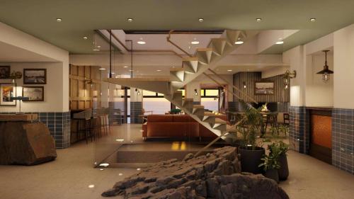 Lobby, Pedn-Olva in Saint Ives (Cornwall)