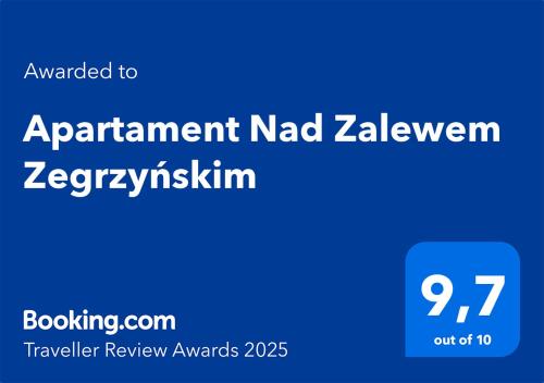 Apartament Nad Zalewem Zegrzyńskim