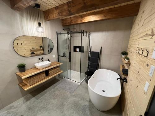 Duša, Chalet Les 3 Versants Mont-Edouard 38A in Lensendžīna (QC)