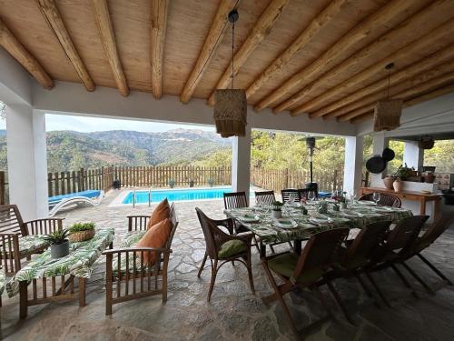 Balkons/terase, Casa rural Monte Dio in Jubrike