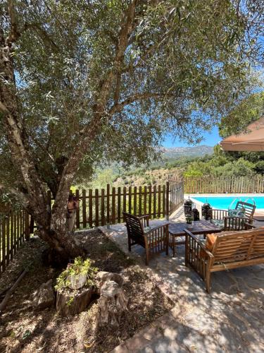 Skats, Casa rural Monte Dio in Jubrike