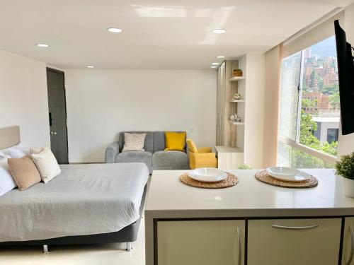 Modern furnished loft in el Poblado, Medellín (fotografie 9)