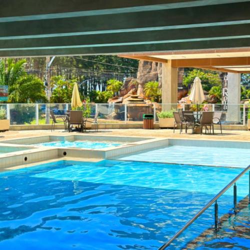 Spazzio diRoma com acesso ao Acqua Park - Temporada Cn L in Caldas Novas