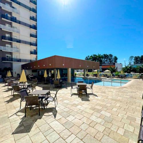Spazzio diRoma com acesso ao Acqua Park - Temporada Cn L in Caldas Novas