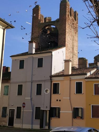 A szálláshely kívülről, "Il Torrione di Lara" locazione turistica in Montagnana
