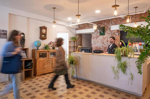 ทางเข้า, Auberge de Jeunesse des Balcons in ไบ-เซนต์-พอล (QC)