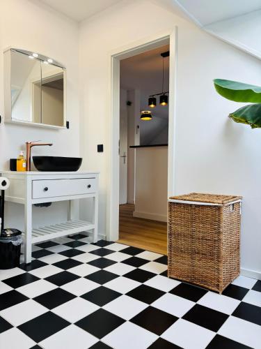 浴室, Zentrale Lage, kostenlos Parken, ideal für Pendler, Kinder und Haustiere willkommen!! (Zentrale Lage, kostenlos Parken, ideal fur Pendler, Kinder und Haustiere willkommen!!) in 卡爾斯特