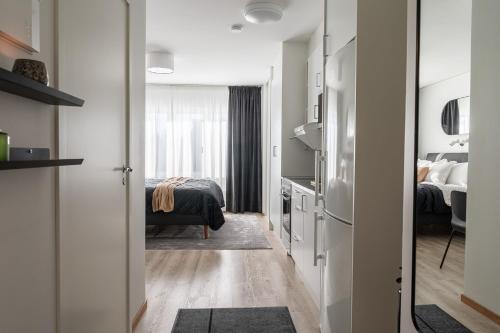Guestly Homes - Modern Studio Apt in Lulea Suburbs