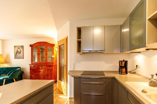 Konyha, Naturidyll in Seenähe - Ferienhaus Landhaus Habichtnest (Naturidyll in Seenahe - Ferienhaus Landhaus Habichtnest) in Bertsdorf-Hornitz