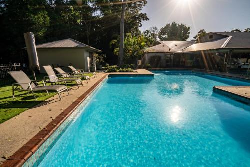 Swimming pool, Invercauld House in Lismore