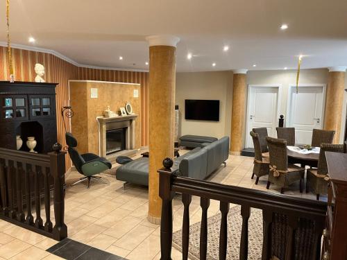 共用Lounge/電視區, Hotel Gerwing-Wulf in 阿豪斯