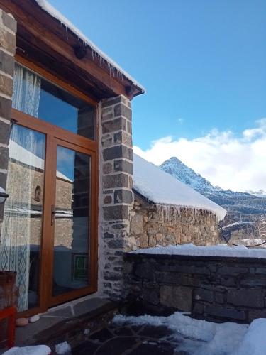 Erkély/terasz, Suite en cuadra pajar, casa Rural in Bubal