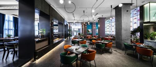 مطعم, 桂林天龙湾曼悦酒店火车站店 in Yanshan District