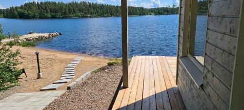 Surrounding environment, Villa Vahonranta beach house in Parkano