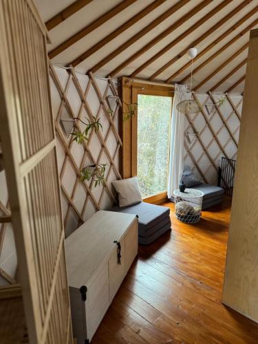 Yurt in Be Bernartice in Bernartice