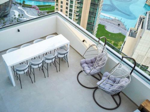 Unique Burj Khalifa View 3BR Condo On Top Floor, Dubai (Foto 3)