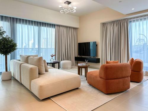 Unique Burj Khalifa View 3BR Condo On Top Floor, Dubai (Foto 10)