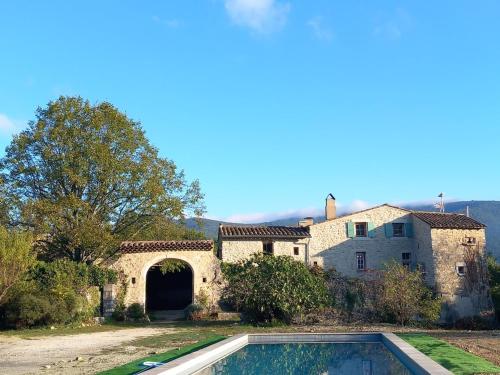 Bastide des Estampes - Le Poet Laval - 19 pers gîte à louer Le Poët-Laval