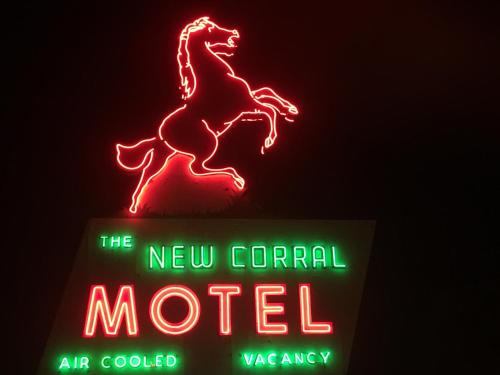 New Corral Motel in Victorville, USA