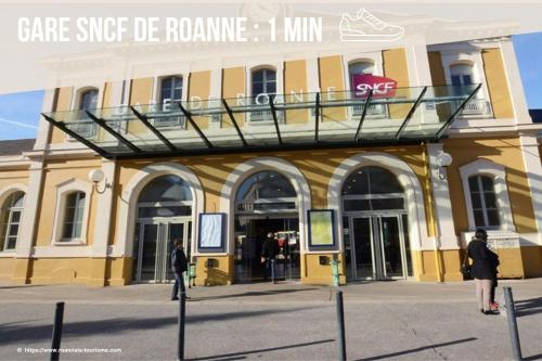 Le Soyeux - 100m de la Gare & parking privé (Le Soyeux - 100m de la Gare & parking prive) in Roanne