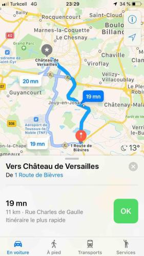 Apartment Saclay 1 Close to HEC, CEA, Versailles in Сакле