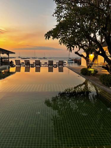 Uitzicht, Punnpreeda Beach Resort in Koh Samui