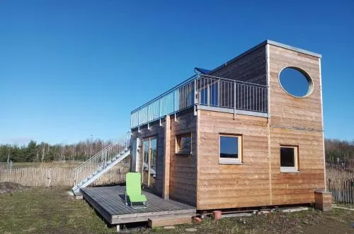 Holzhaus am Bergheider See in Buschmühle, Deutschland