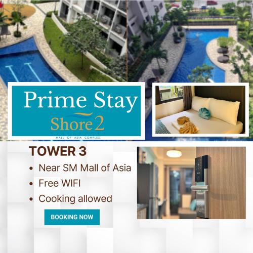 726 Shore 2 Residences near SM MOA & IKEA by Prime Stay, Manila