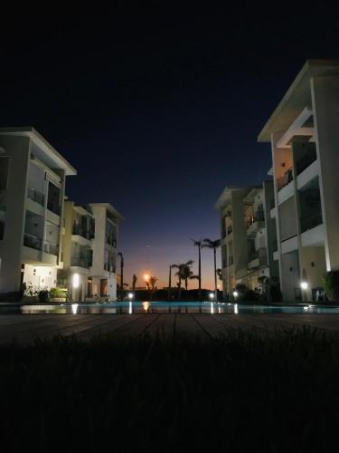 Swimming pool, CASABAY Sidi Rahal, appartement avec acces direct a la plage et vue sur piscine in Sidi Rahal