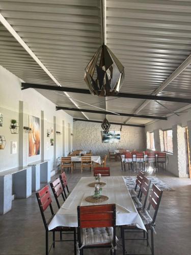 ห้องอาหาร, Little Sossus Lodge in ทะเลทรายนามิบ