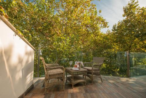 陽台/露台, 德拉維雷夢莎- 世界小型豪華酒店 (Hotel de la Ville Monza - Small Luxury Hotels of the World) in 蒙扎