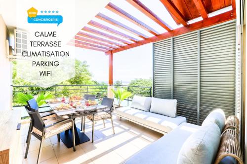 Belle de Nuit - Vue Mer - 4 étoiles - 4 voyageurs - Location saisonnière - Saint-Pierre