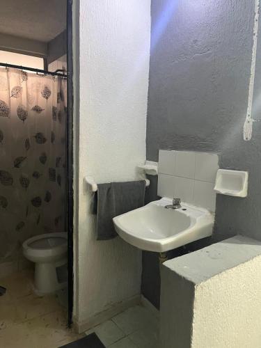 Bathroom, departamento villa las fuentes in Primero de Mayo