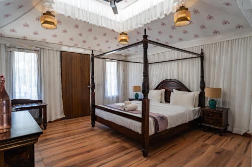 1 double bed