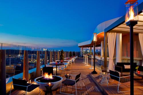 ห้องอาหาร, เอซี โฮเต็ล โคลัมบัส ดับลิน (AC Hotel Columbus Dublin) in นอร์ทเวสต์ โคลัมบัส