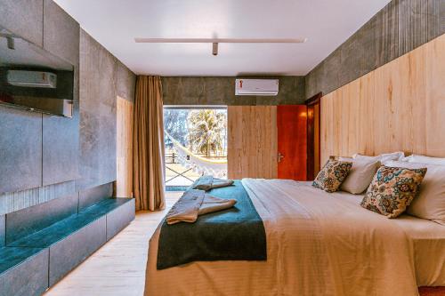 1 double bed