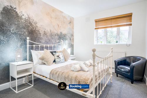 Amazing 3 Bedroom Apt By LS2G Short Lets & Serviced Accommodation Greater London With Free WIFI, Londýn (fotografie 4)