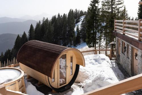 อ่างแช่น้ำร้อน, Naturhotel & Bayernhütte am Brauneck (Naturhotel & Bayernhutte am Brauneck) in เลงกริส