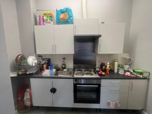 kök, Ashton Apartment in Ashton under Lyne