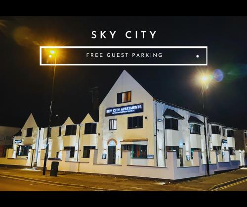 Kilátás, Sky City Apartments in Coventry