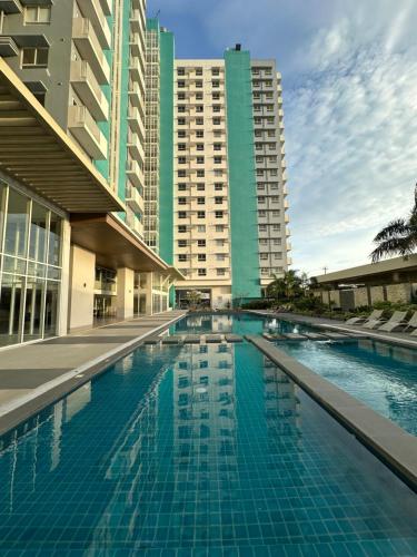 Swimming pool, One Bedroom Condo Suite in Bacolod City near Bacolod Ruins