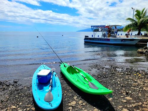 الأنشطة, Teahupo'o Lodge Tahiti - Fare Terre et Mer - climatisé - canoe et paddle (Teahupo'o Lodge Tahiti - Fare Terre et Mer - climatise - canoe et paddle) in تيهوبو