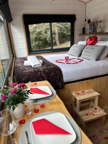 Tiny house romantique avec bain nordique in Lafrancaise