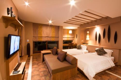 2 twin beds